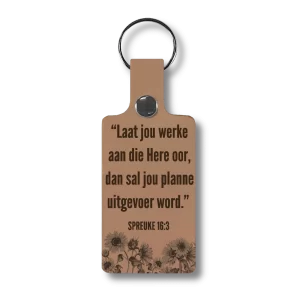 Spreuke 16-3 Sleutelhouer