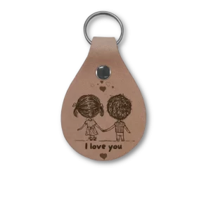 I love you keyring