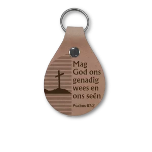 Psalms 67-2 keyring