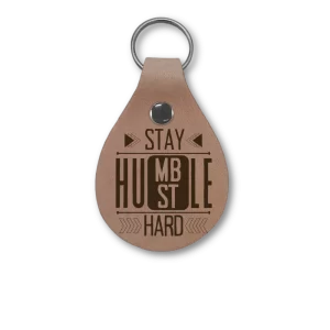 Stay Humble Hustle Hard Keyring